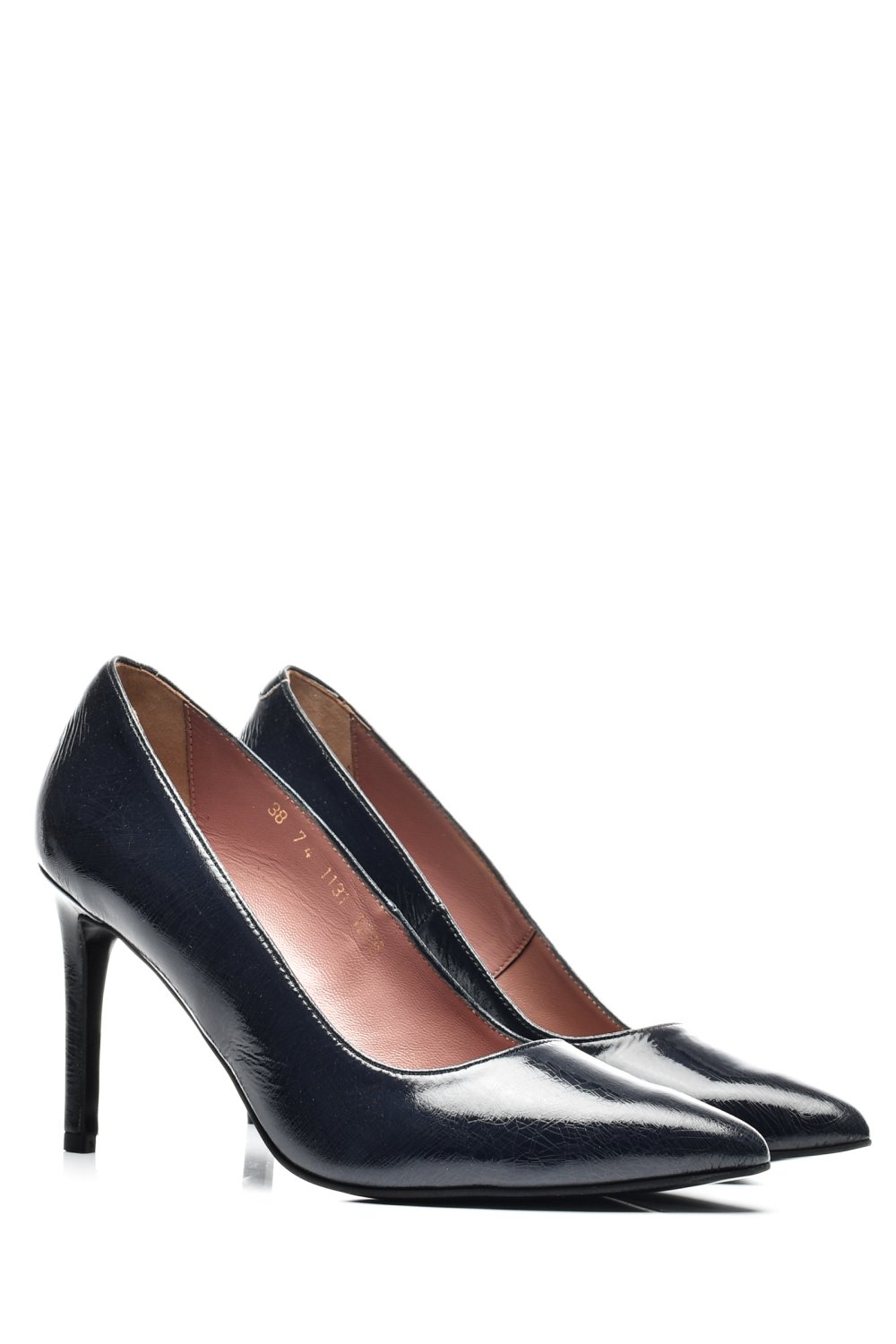 PANTOFI DAMA GUBAN PIELE NATURALA  NAVY 1S77206