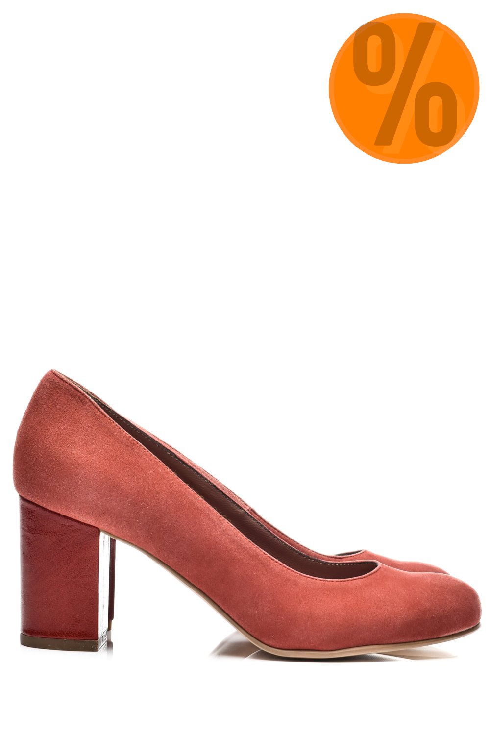 PANTOFI  DAMA GUBAN PIELE NATURALA INTOARSA ROZ 3S77483