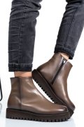 GHETE DAMA IMBLANITE PIELE NATURALA MARO 3S77258