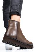 GHETE DAMA IMBLANITE PIELE NATURALA MARO 3S77258