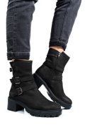 GHETE DAMA PIELE NATURALA NBK NEGRE TOC MIC 7S77768