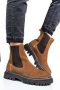 GHETE FEMEI CAPTUSITE PIELE NATURALA INTOARSA MARO VB063204