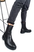 GHETE DAMA CAPTUSITEPIELE NATURALA NEGRE WS77H-450H03