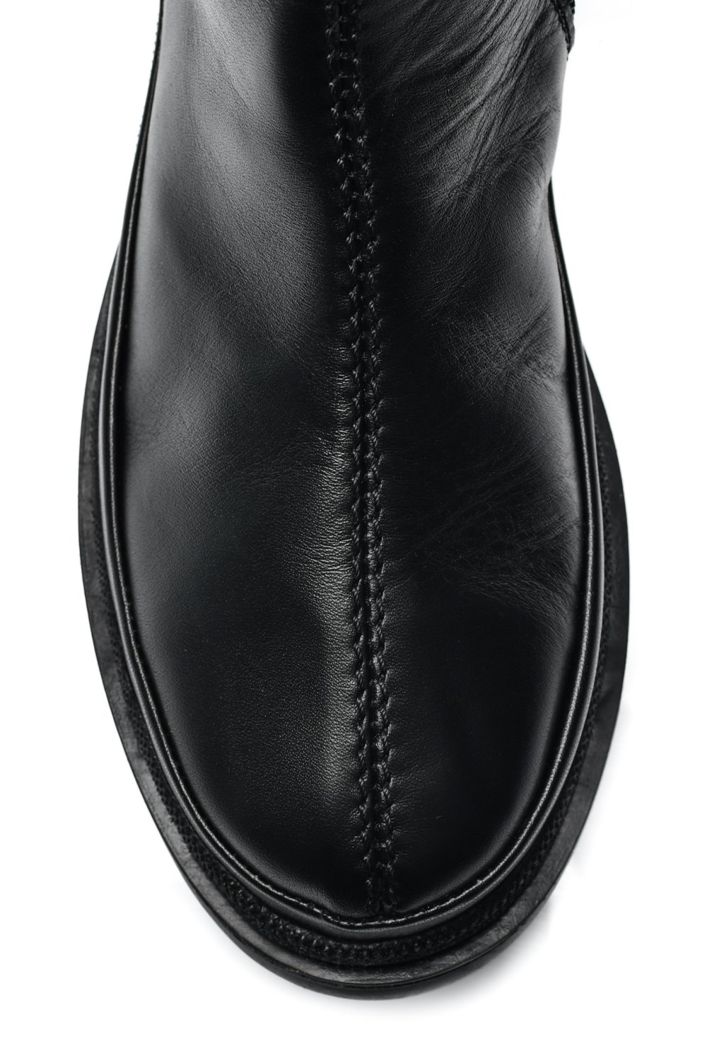 GHETE DAMA IMBLANITE PIELE NATURALA NEGRE 4S7720