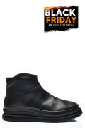 GHETE DAMA IMBLANITE PIELE NATURALA NEGRE 4S7720