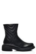 GHETE DAMA IMBLANITE PIELE NATURALA BLACK 4S7724