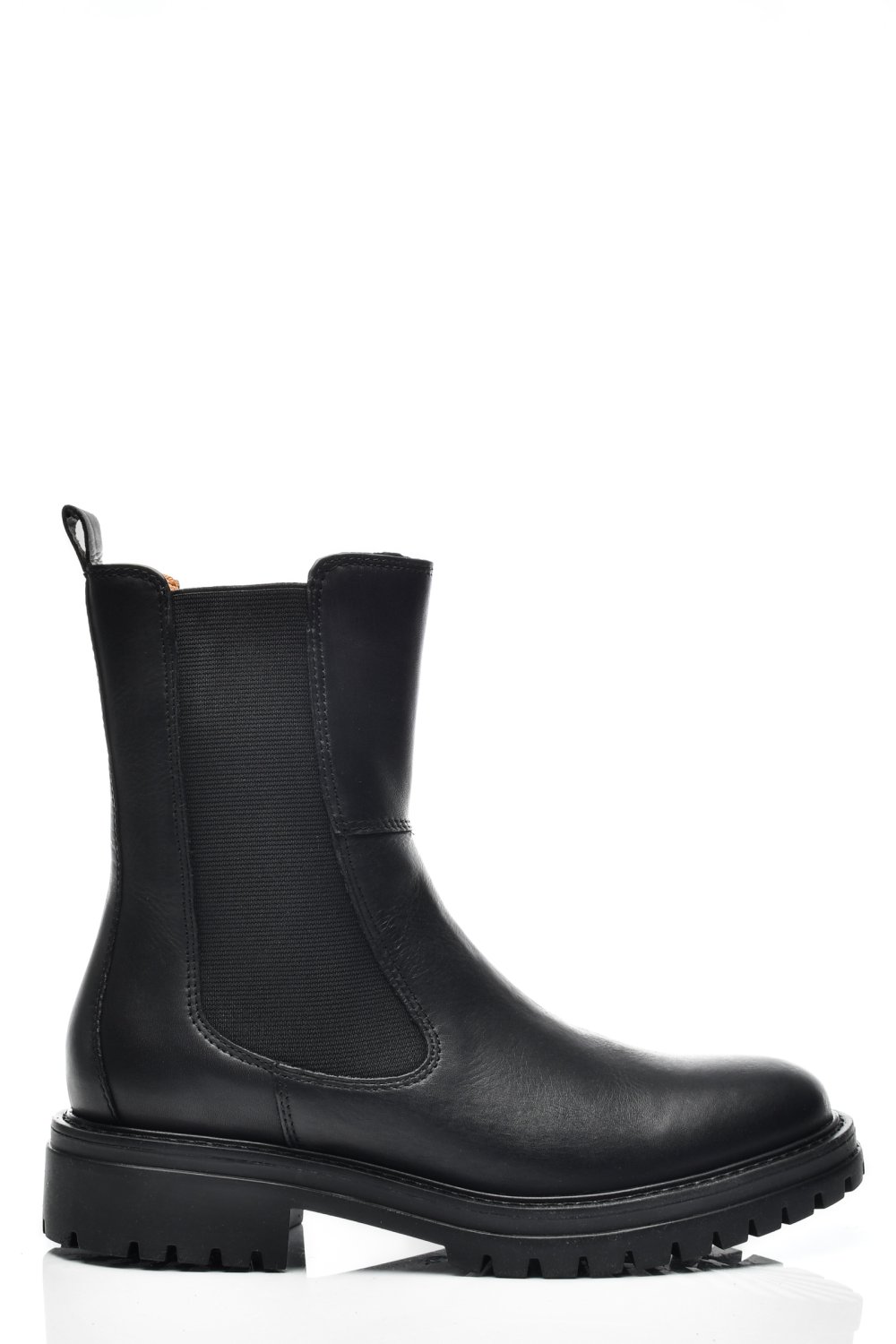 GHETE DAMA CAPTUSITEPIELE NATURALA NEGRE WS77H-450H03