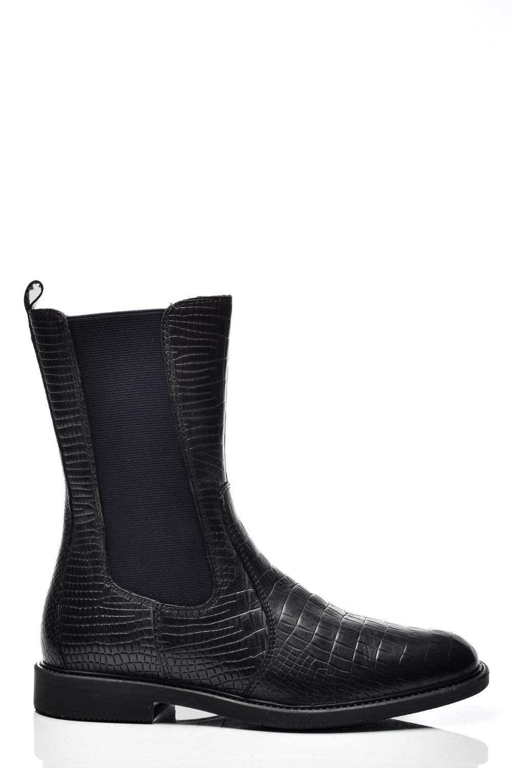 GHETE DAMA CAPTUSITE PIELE NATURALA GRI INCHIS WH398H06