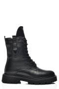 GHETE DAMA CU SIRETURI PIELE NATURALA NEGRE 2S7722830NP
