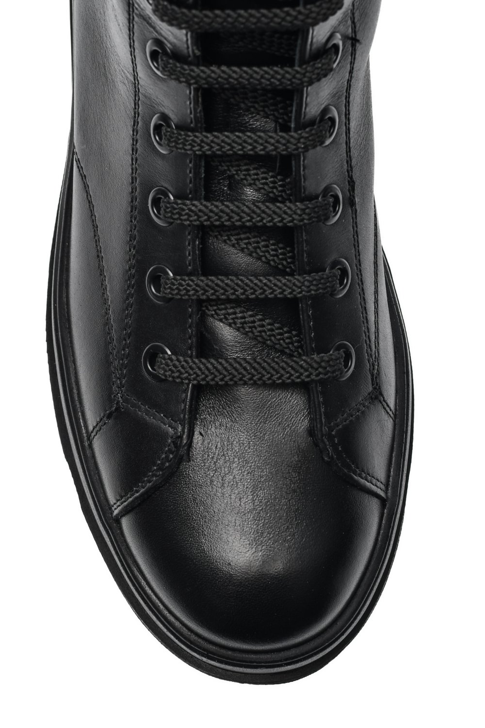 GHETE DAMA IMBLANITE PIELE NATURALA NEGRE 4S7728