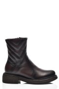 GHETE DAMA IMBLANITE PIELE NATURALA MARO 4S7724