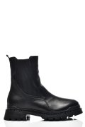 GHETE PIELE NATURALA NEGRE 4S7721