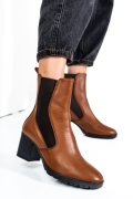 BOTINE DAMA CAPTUSITE PIELE NATURALA  MARO DESCHIS 2S77167