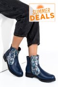 GHETE DAMA PIELE NATURALA BLEUMARIN SNK 0S772LIB