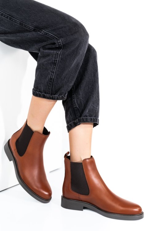 Ghete maro piele naturala 2s77461002