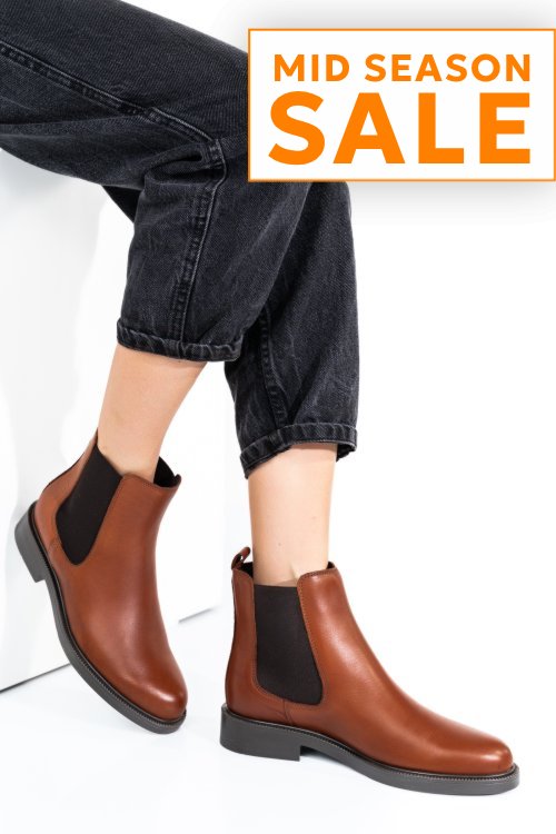 Ghete maro piele naturala 2s77461002