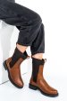 Ghete maro deschis piele naturala 7s77628