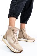 U.S. POLO ASSN, PANTOFI SPORT BEIGE OPHRA004