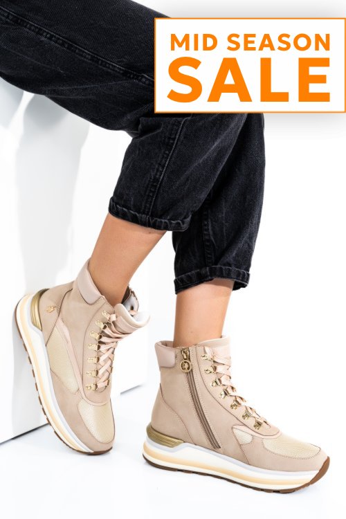 U.s. polo assn, pantofi sport beige ophra004