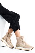 U.S. POLO ASSN, PANTOFI SPORT BEIGE OPHRA004