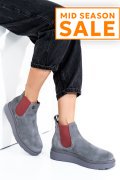 U.S. POLO ASSN, GHETE DAMA GREY PINK PENNY004