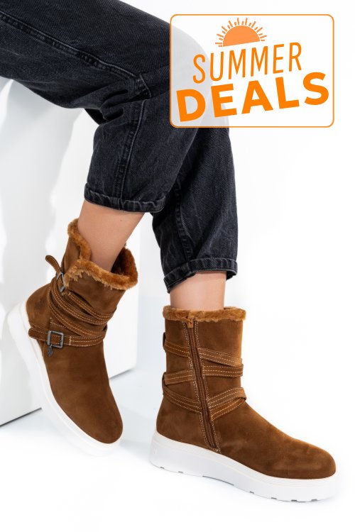 U.s. polo assn, ghete dama camel penny001