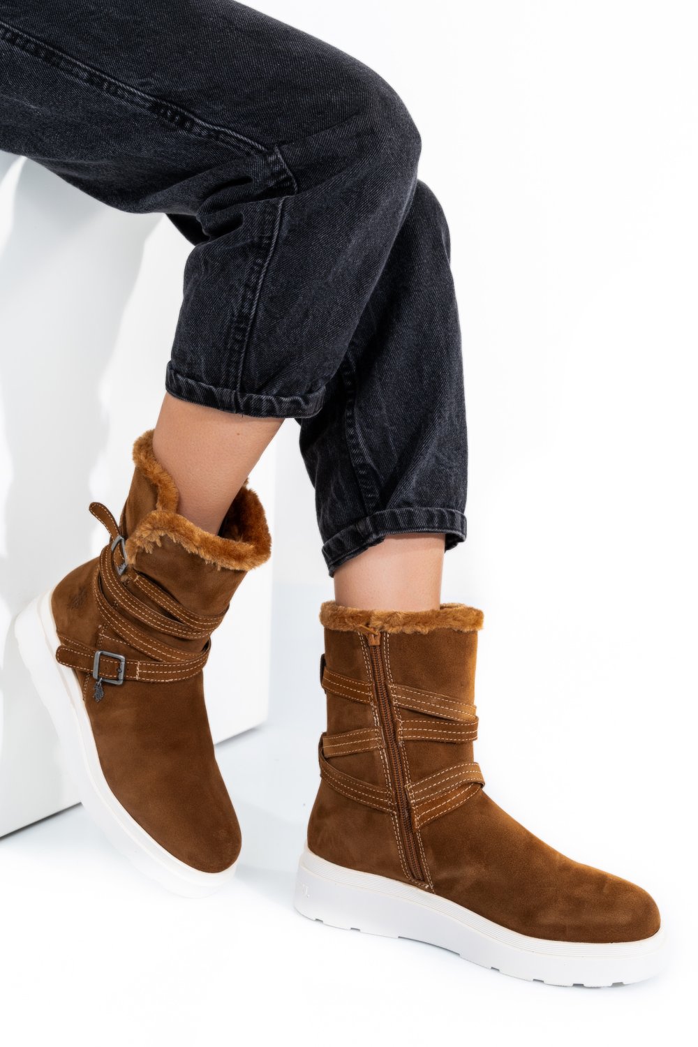 U.S. POLO ASSN, GHETE DAMA CAMEL PENNY001