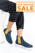 U.S. POLO ASSN, GHETE DAMA NAVY YELLOW PENNY004