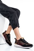 U.S. POLO ASSN, PANTOFI SPORT BLACK BORDO LAYLA001