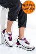 U.s. polo assn, pantofi sport white ophra006