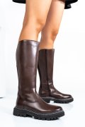 CIZME DAMA PIELE NATURALA MARO INCHIS BS77B063207