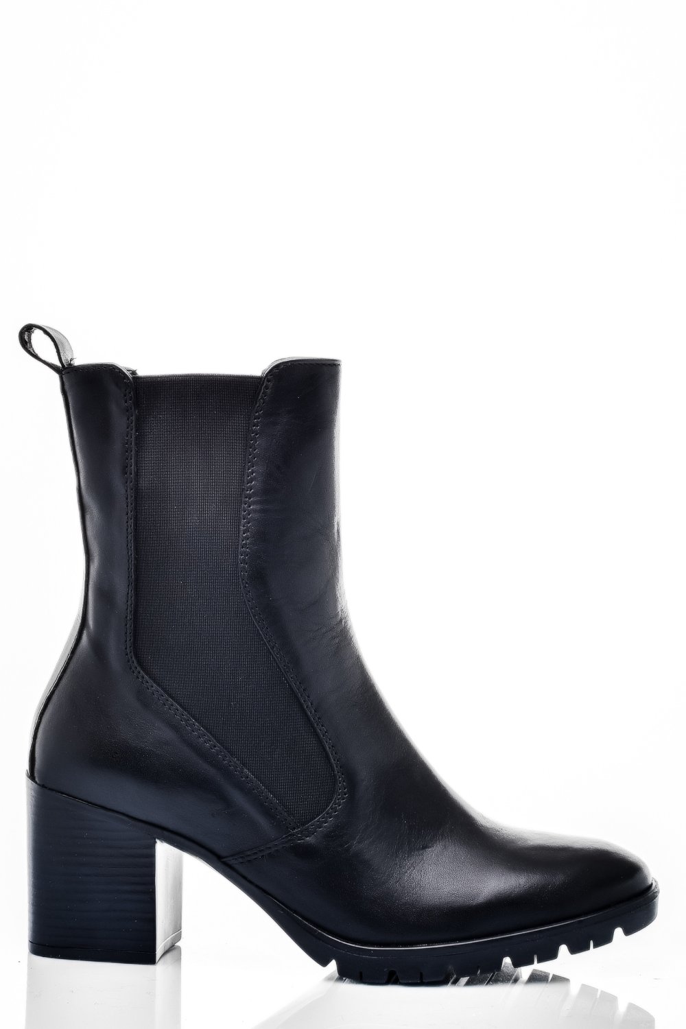 BOTINE DAMA CAPTUSITE PIELE NATURALA NEGRE 2S77167