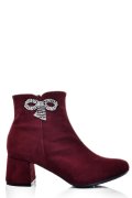 BOTINE VISINII PIELE NATURALA INTOARSA 7S7733