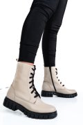 GHETE DAMA PIELE NATURALA CREM 8S77620-A