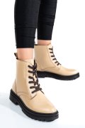 GHETE DAMA PIELE NATURALA BEJ 8S77514