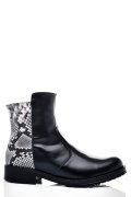 GHETE DAMA PIELE NATURALA NEGRE SNK 0S772LIB