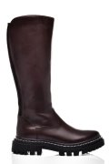 CIZME DAMA PIELE NATURALA MARO INCHIS BS77B063207
