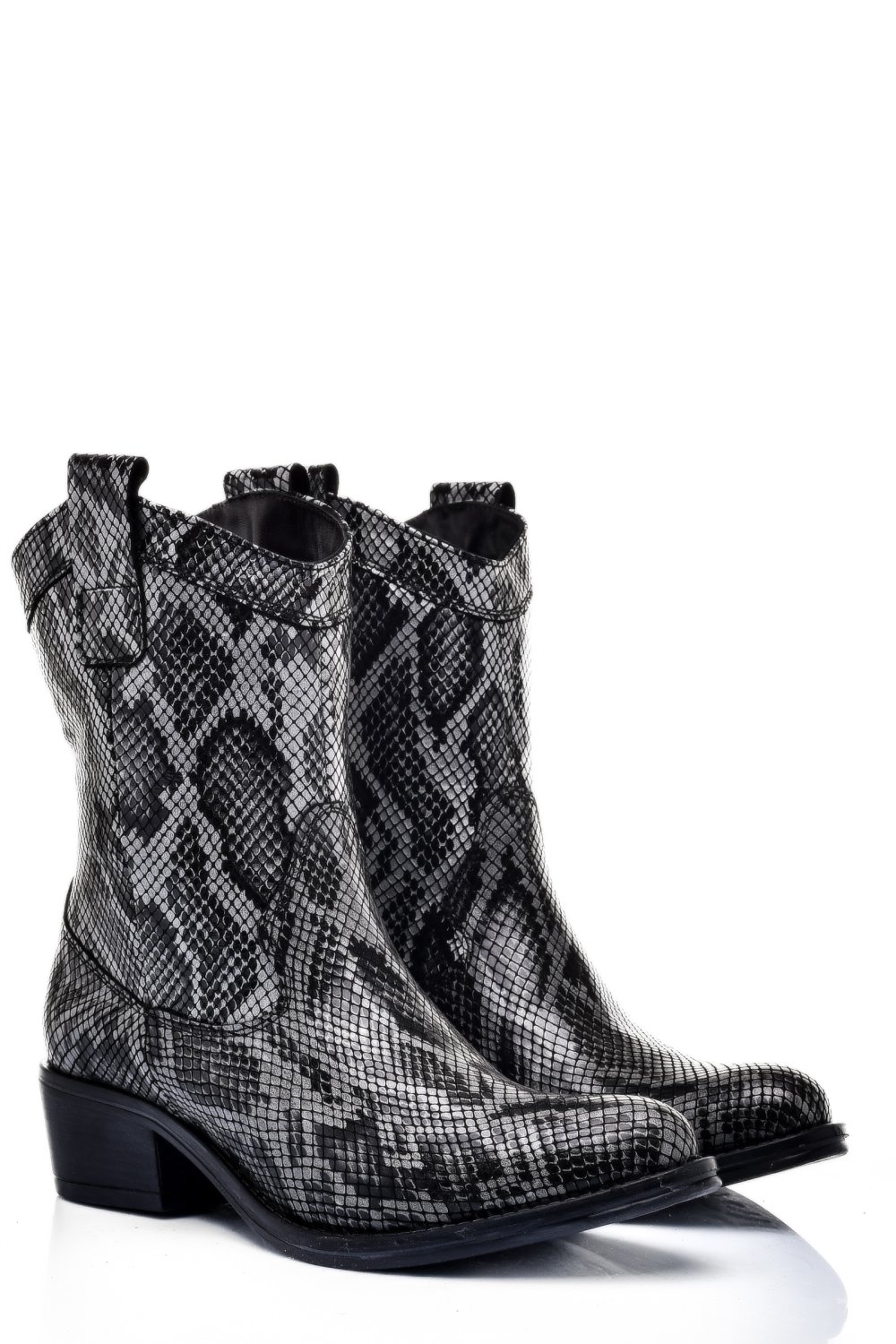 CIZME DAMA PIELE NATURALA NEGRE CRO  2S7702841CRO