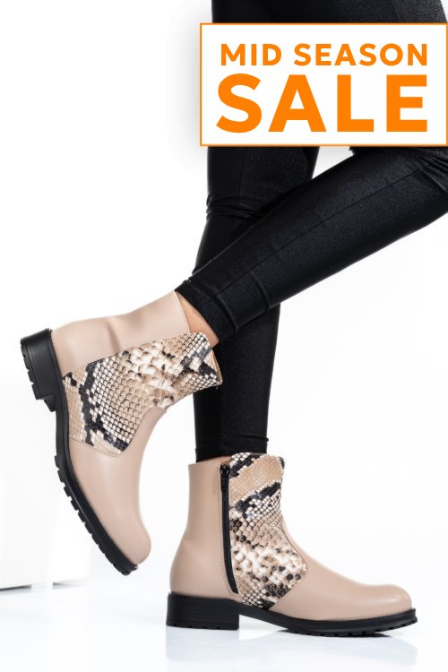 Ghete roz snk piele naturala 0s772lib