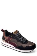 U.S. POLO ASSN, PANTOFI SPORT BLACK BORDO LAYLA001