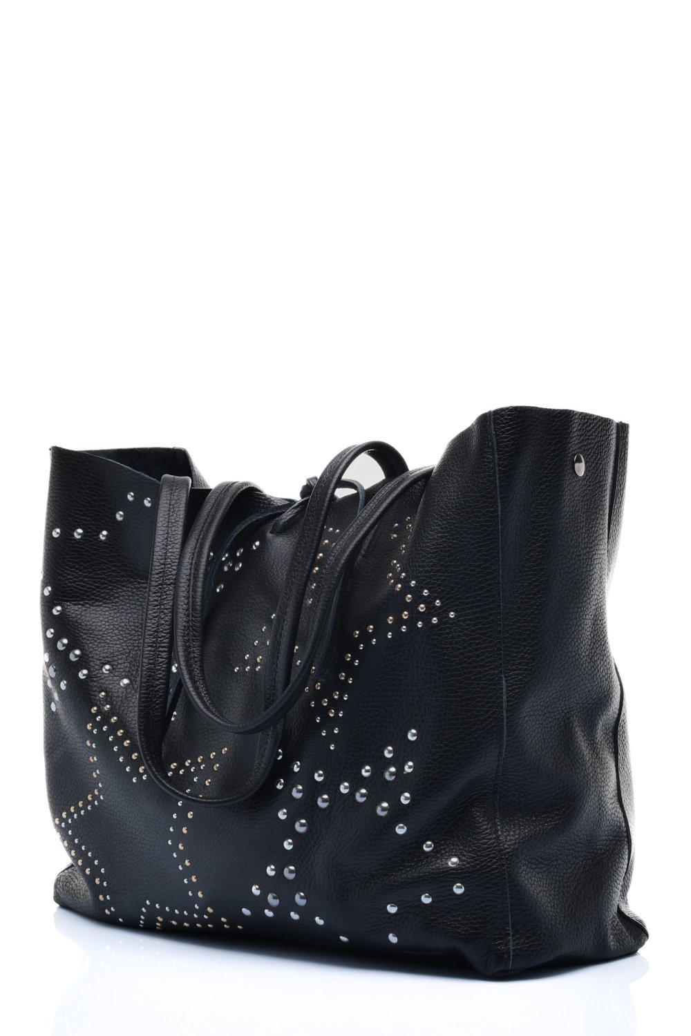 GEANTA NEAGRA PIELE NATURALA 5S77155