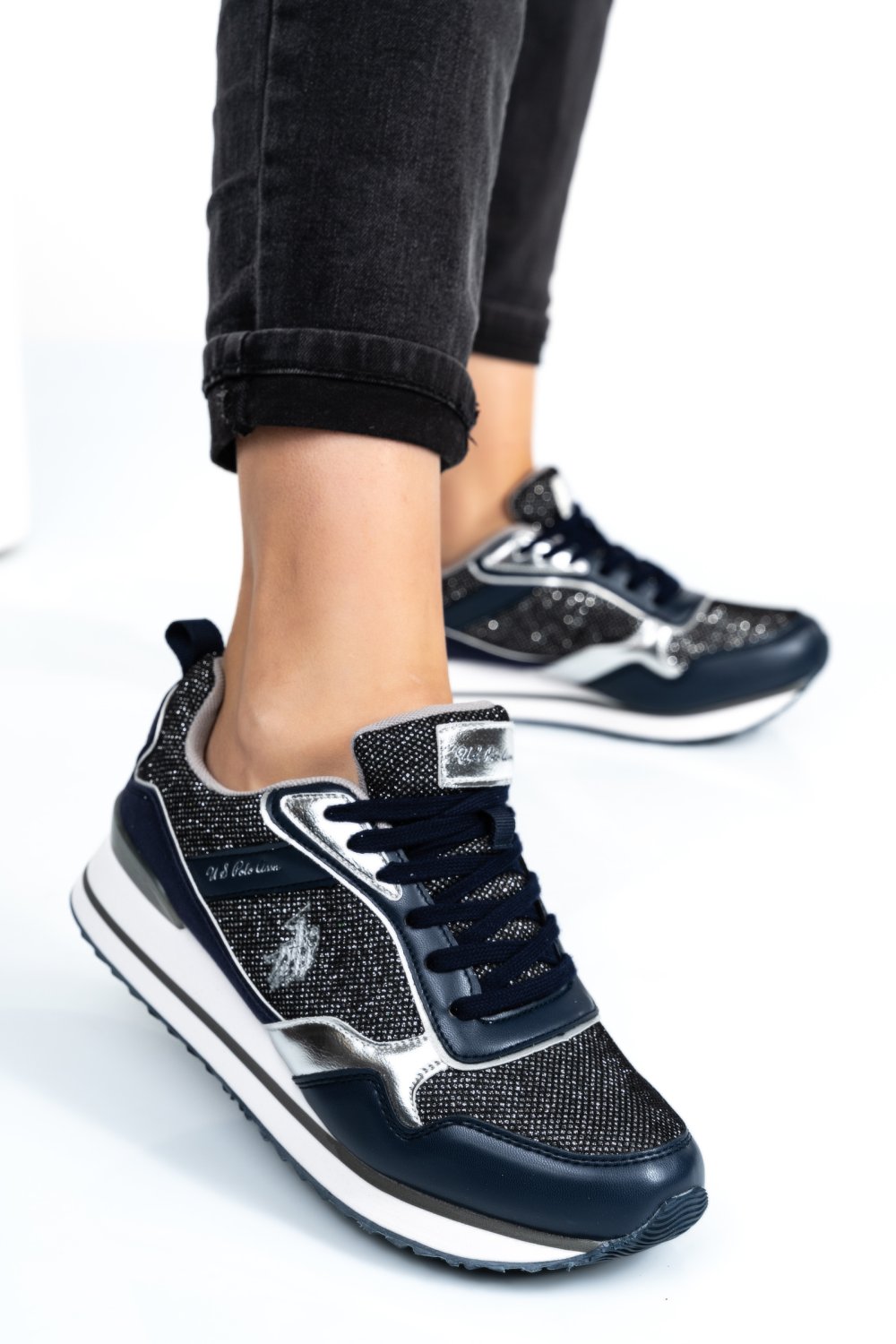 U.S. POLO ASSN, PANTOFI SPORT NAVY FEY003
