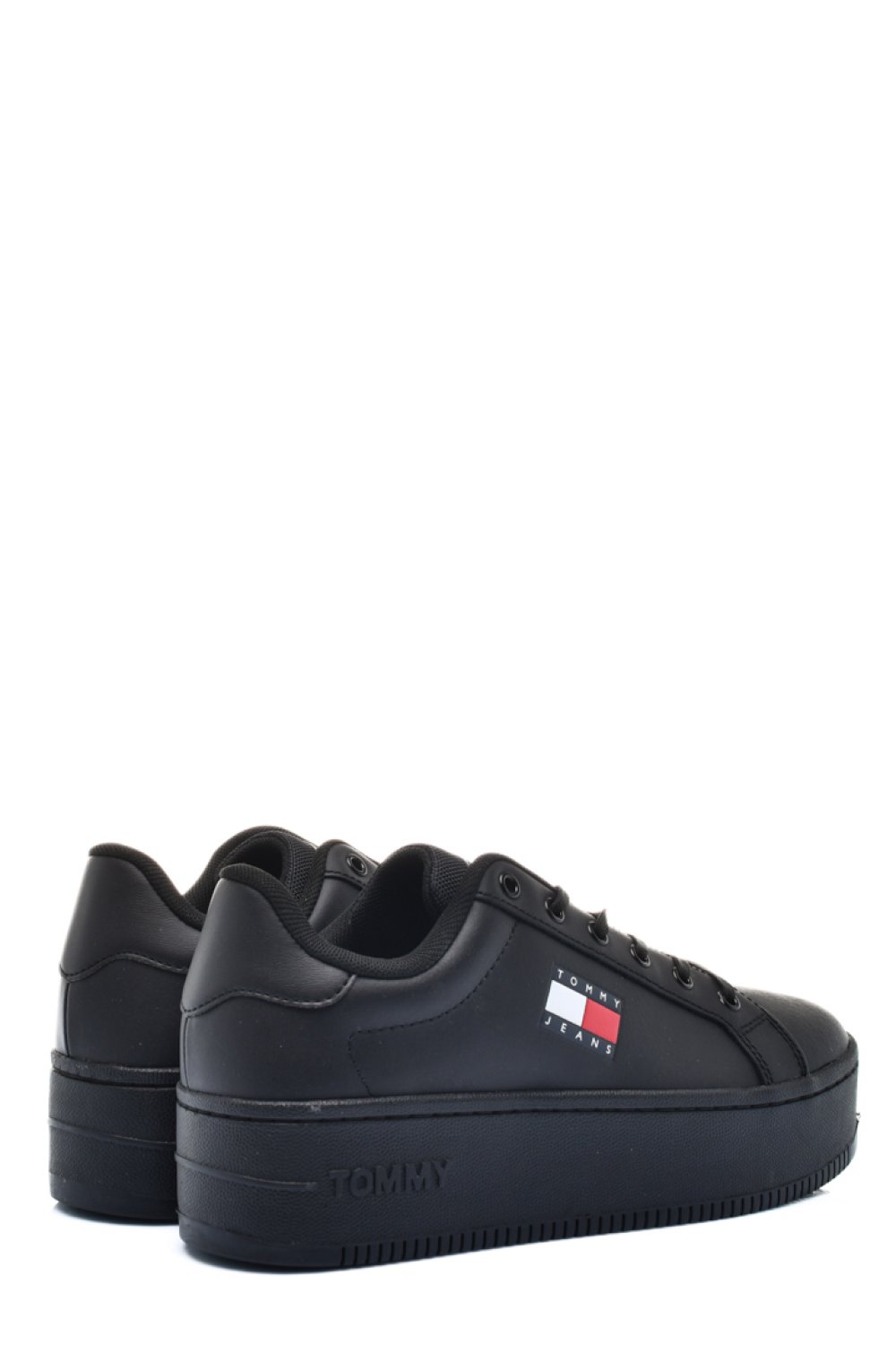 TOMMY JEANS TJW FLATFORM ESS, PANTOFI SPORT BLACK