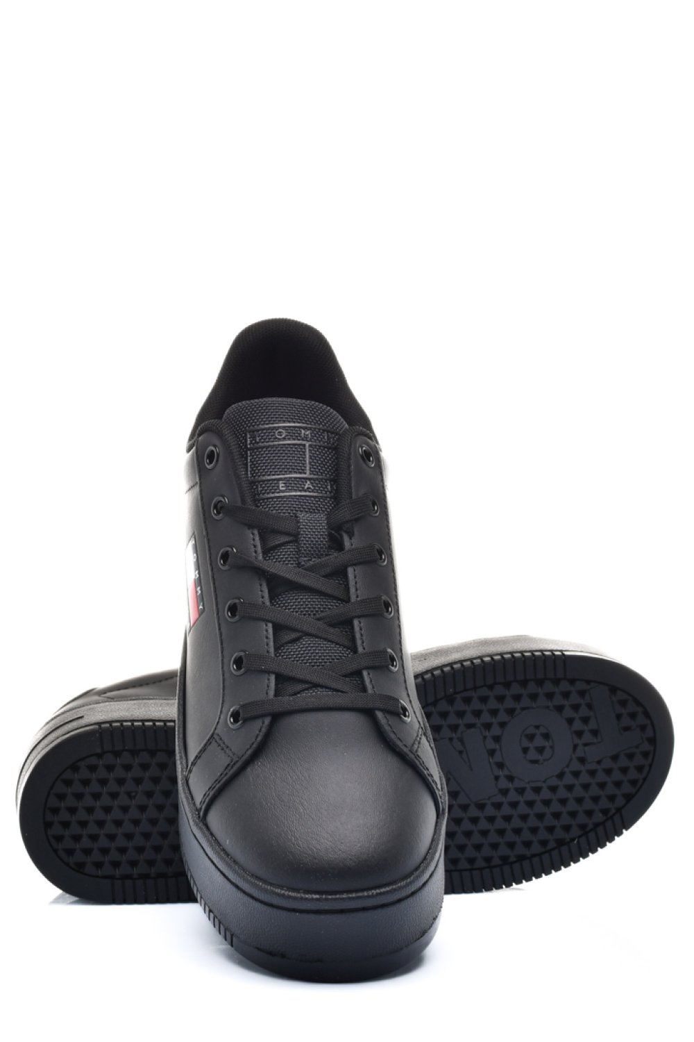 TOMMY JEANS TJW FLATFORM ESS, PANTOFI SPORT BLACK