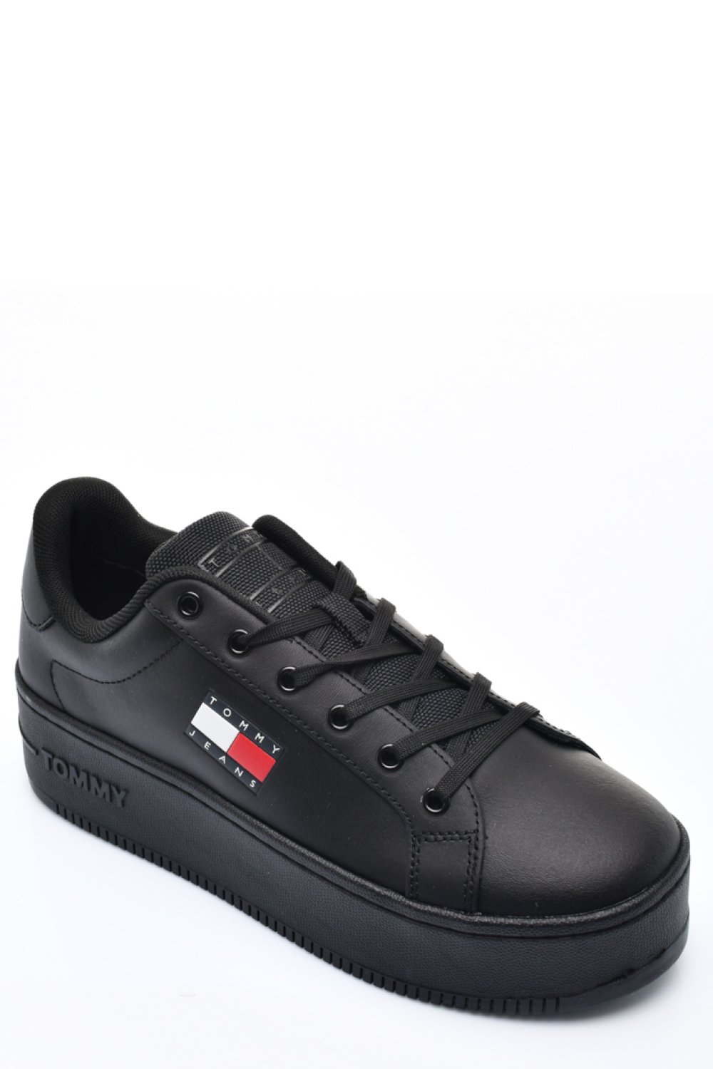 TOMMY JEANS TJW FLATFORM ESS, PANTOFI SPORT BLACK