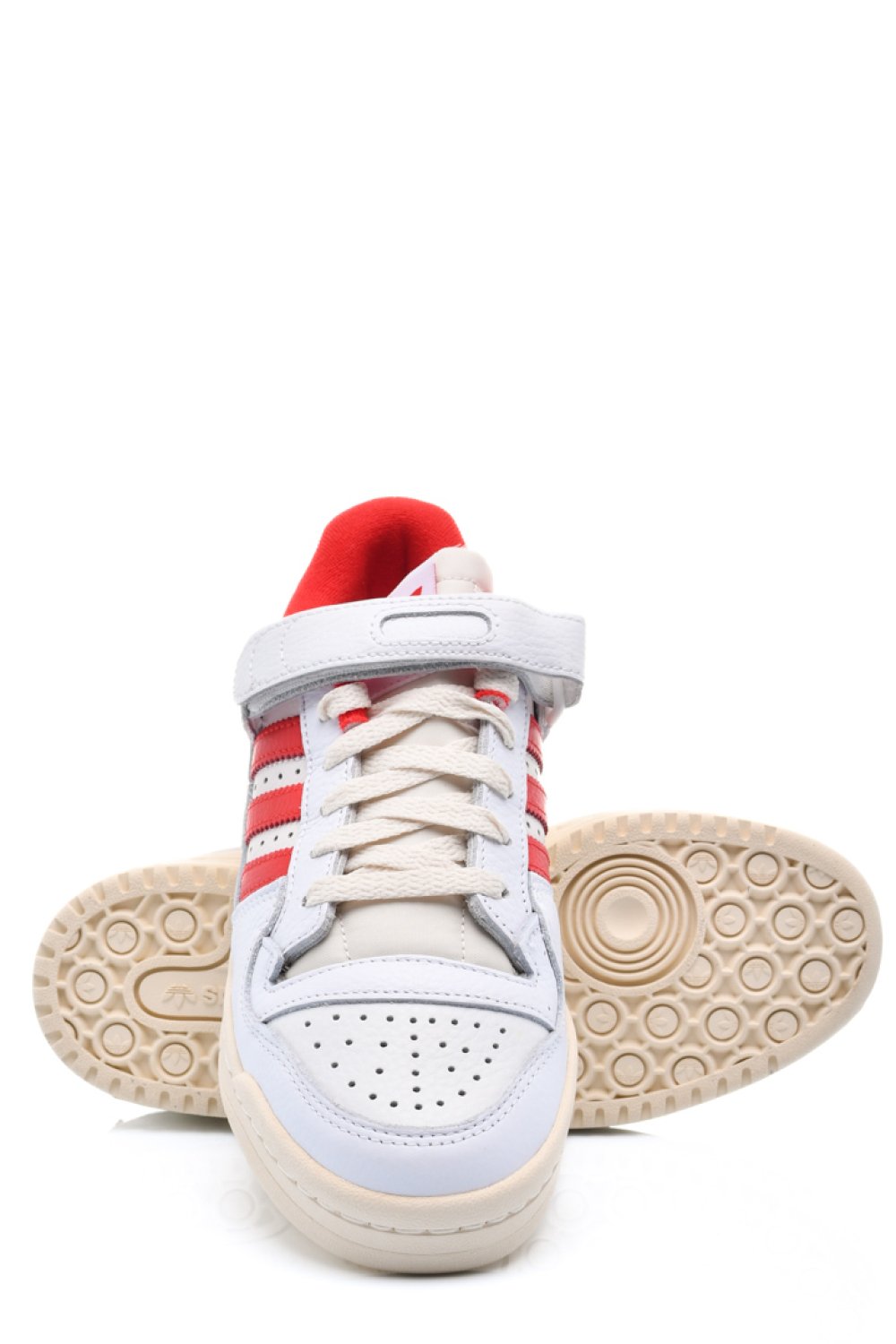 ADIDAS FORUM LOW 84, PANTOFI SPORT WHITE RED