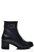 GHETE DAMA PIELE NATURALA NEGRE TOC MIC 2S7702