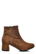 BOTINE DAMA PIELE NATURALA INTOARSA MARO 7S7721