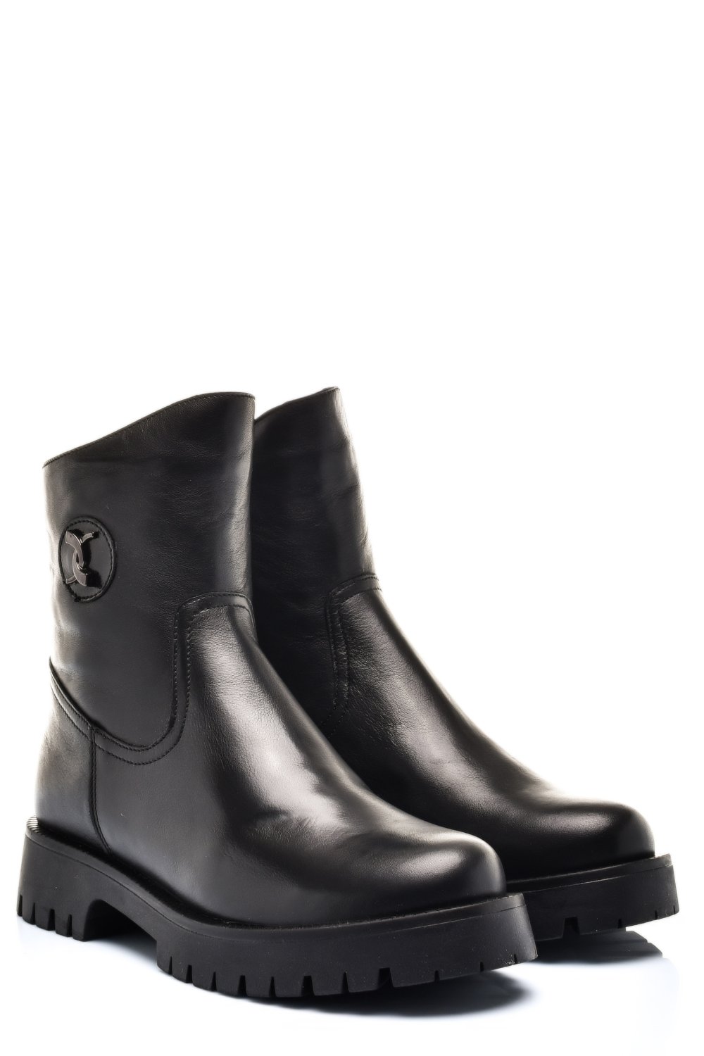 GHETE FEMEI PIELE NATURALA NEGRE 2S7712881NP
