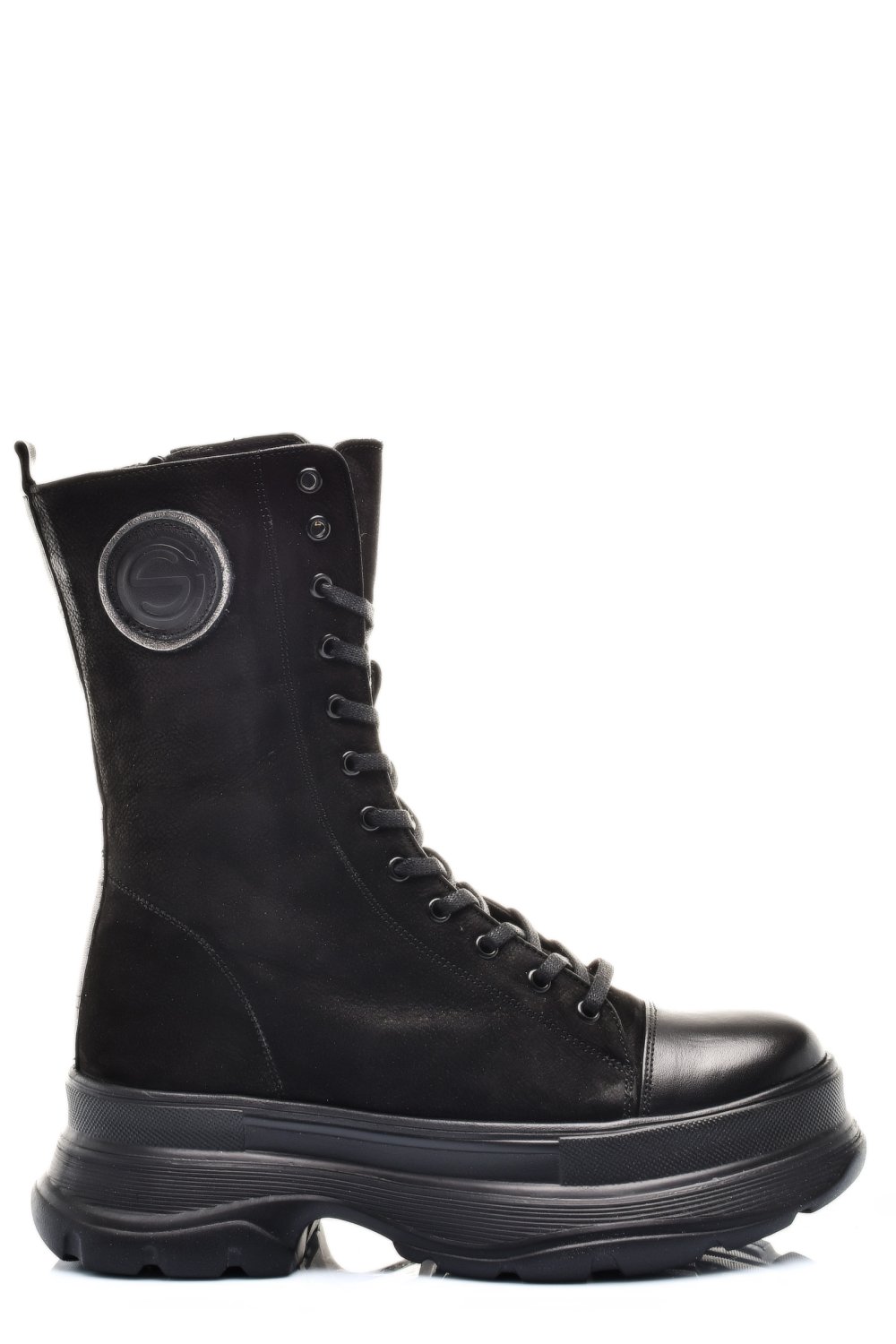 GHETE FEMEI PIELE NATURALA NEGRE 222861NBK